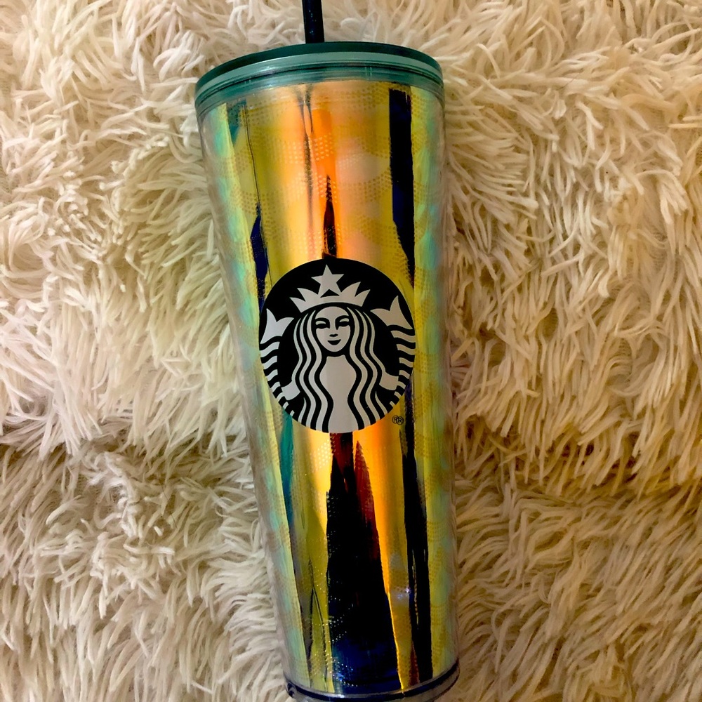 Venti Iridescent Mermaid Scale Starbucks Tumbler